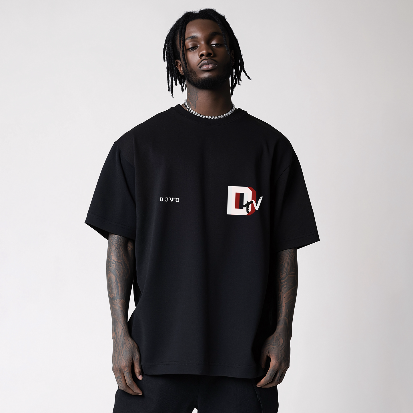 DEJAVU DTV OVERSIZE TEE