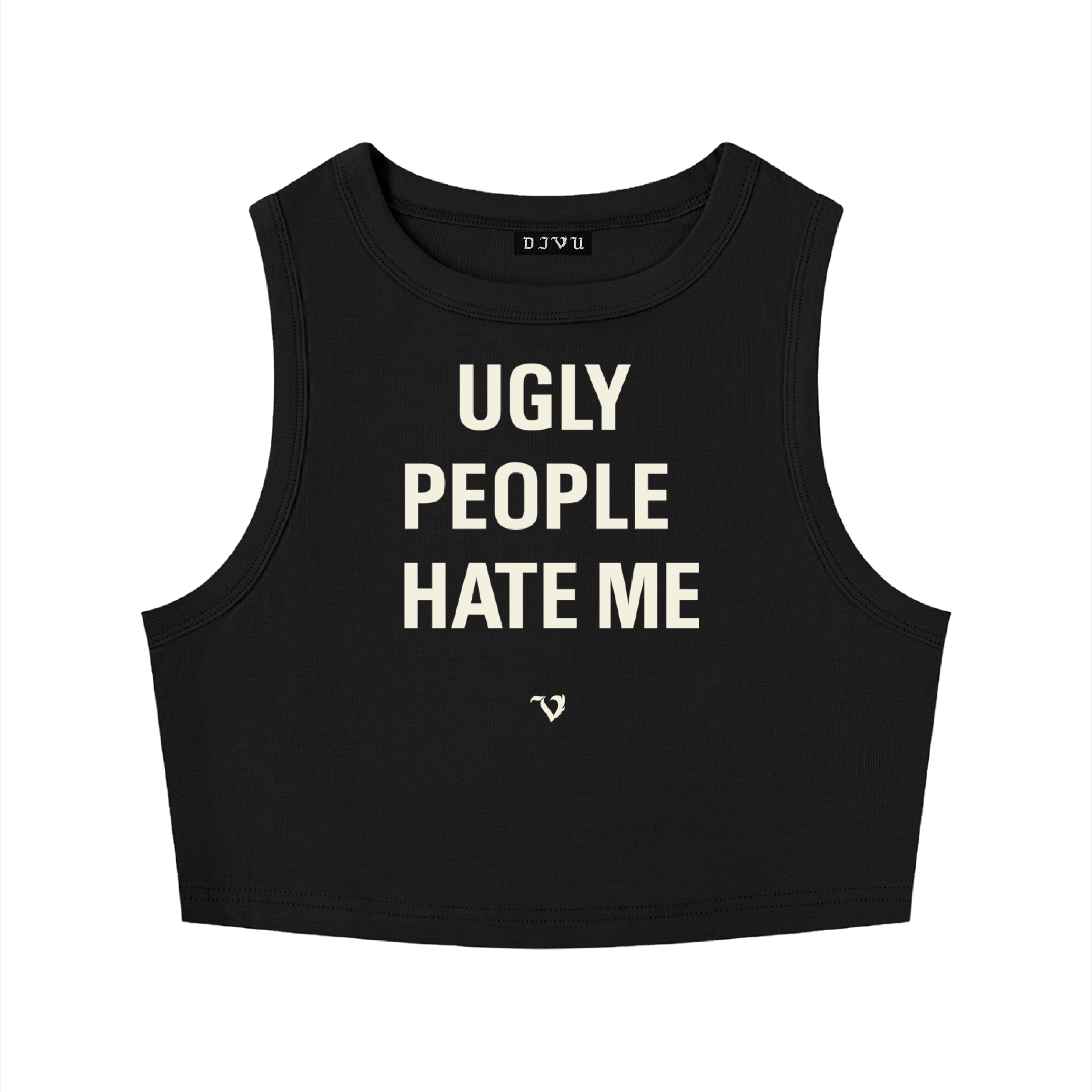 DEJAVU CROPPED TANK