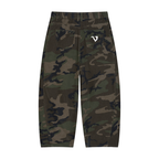 Men’s Camo Barrel Leg Cargo Pants