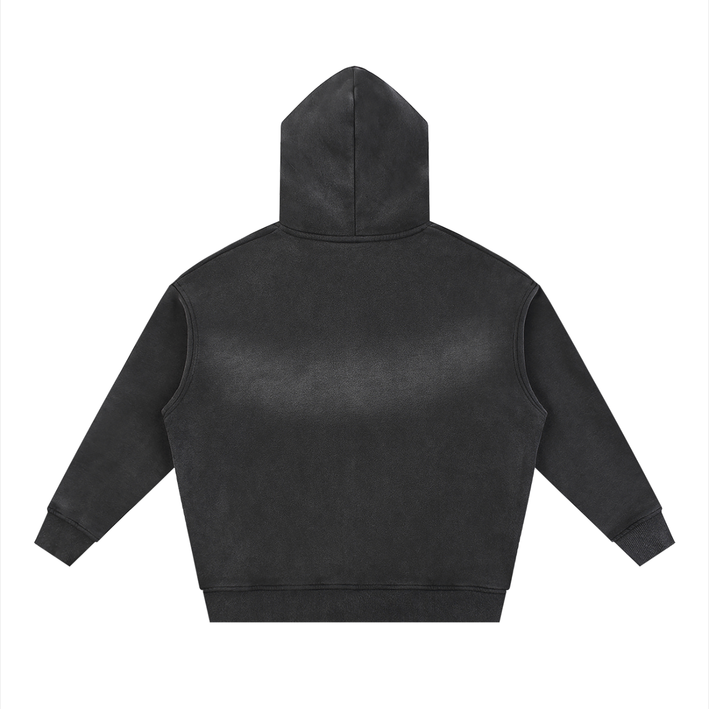DEJAVU ZIP HOODIE BLACK