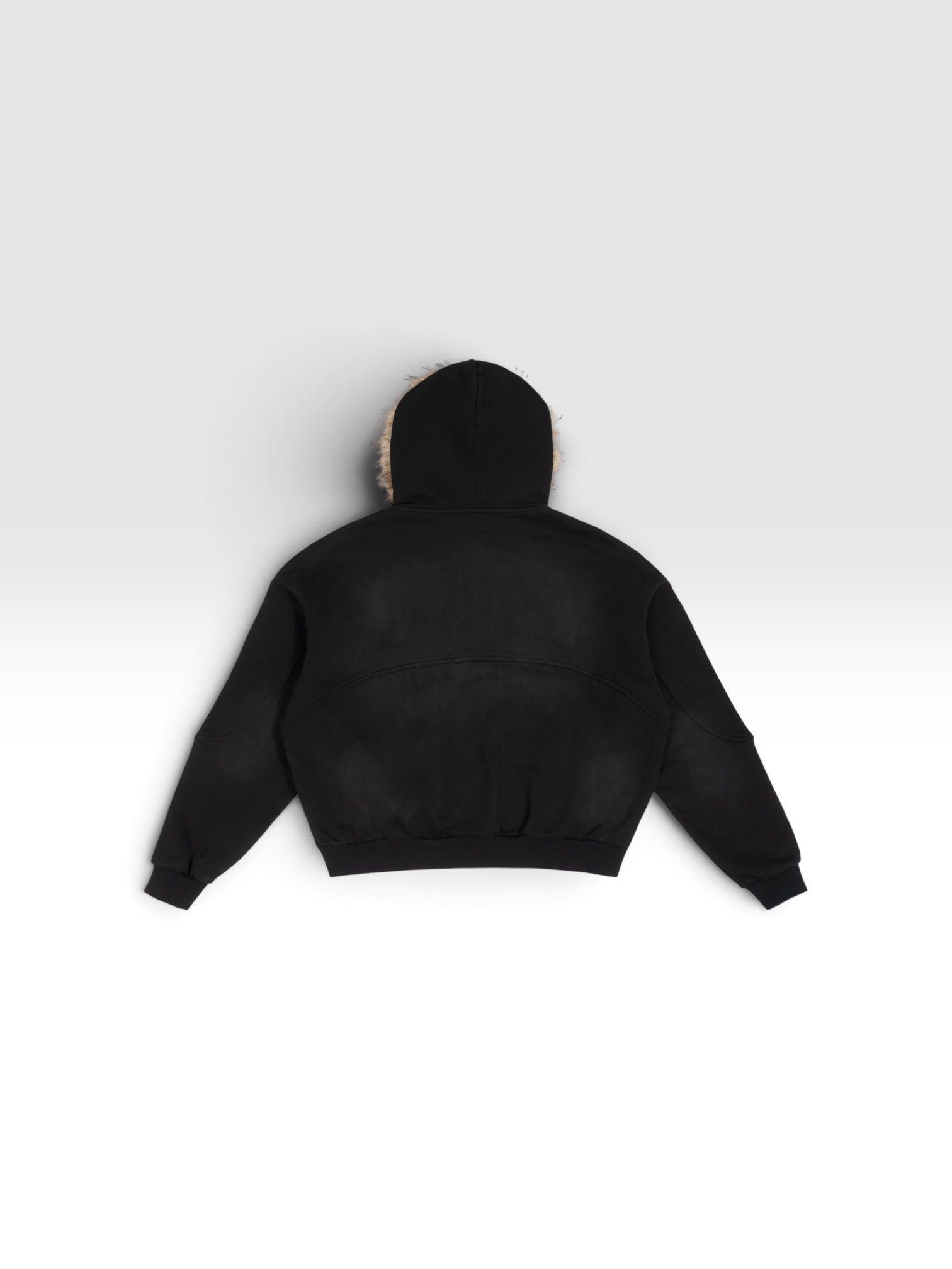 DEJAVU SUN FADE BOXY HOODIE