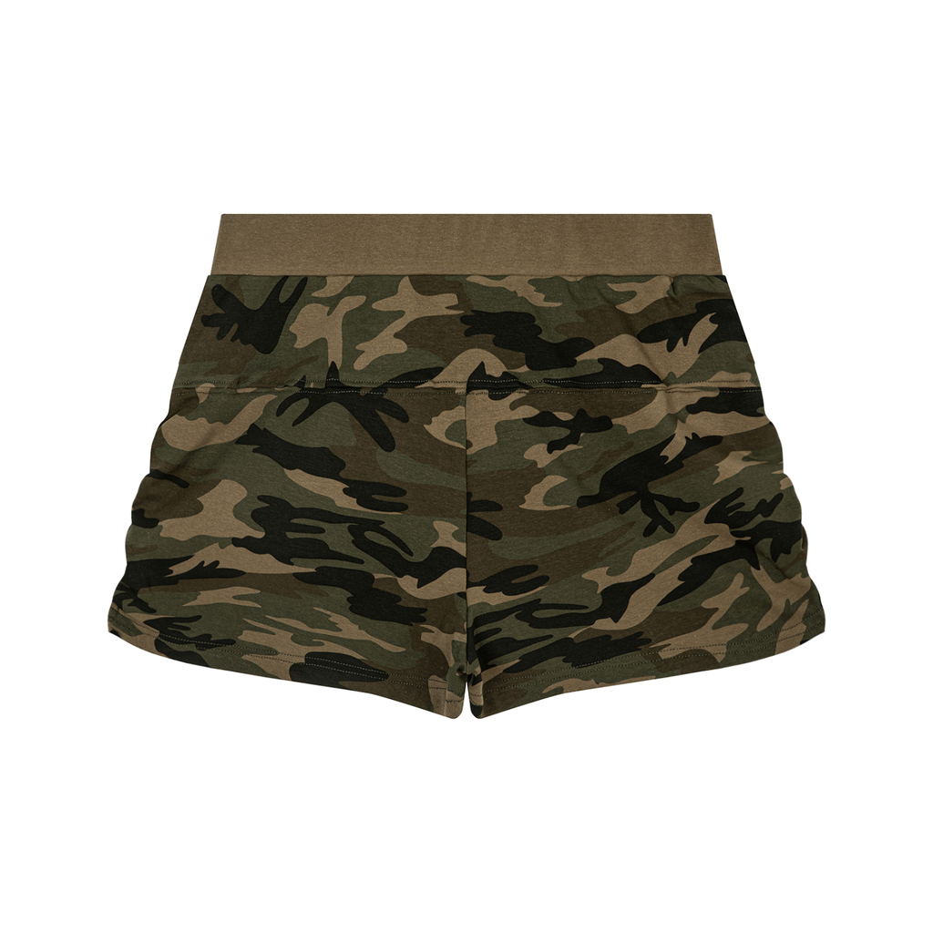 DEJAVU Women's Slim Camo Shorts
