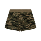 DEJAVU Women's Slim Camo Shorts