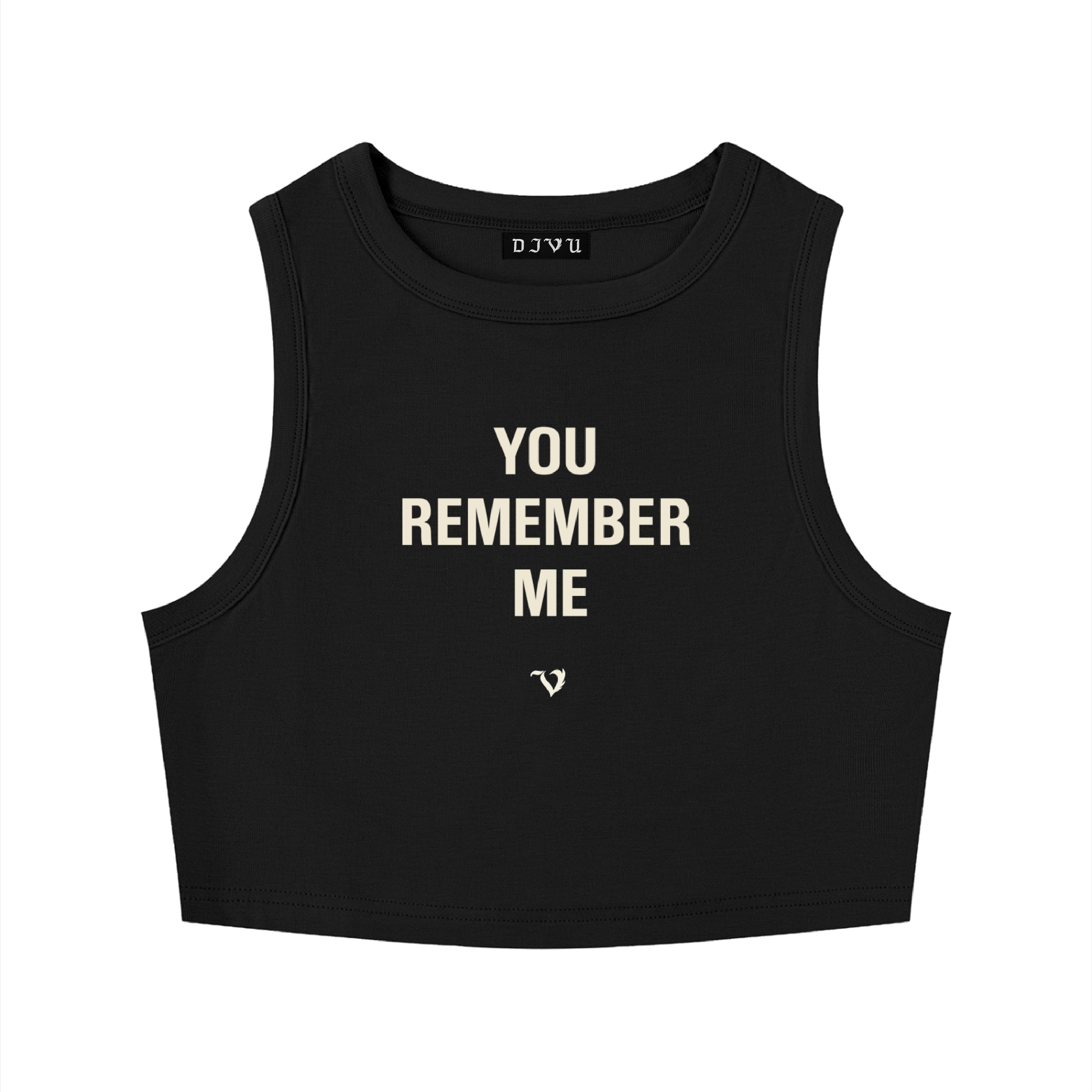DEJAVU CROPPED TANK II