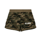 DEJAVU Women's Slim Camo Shorts
