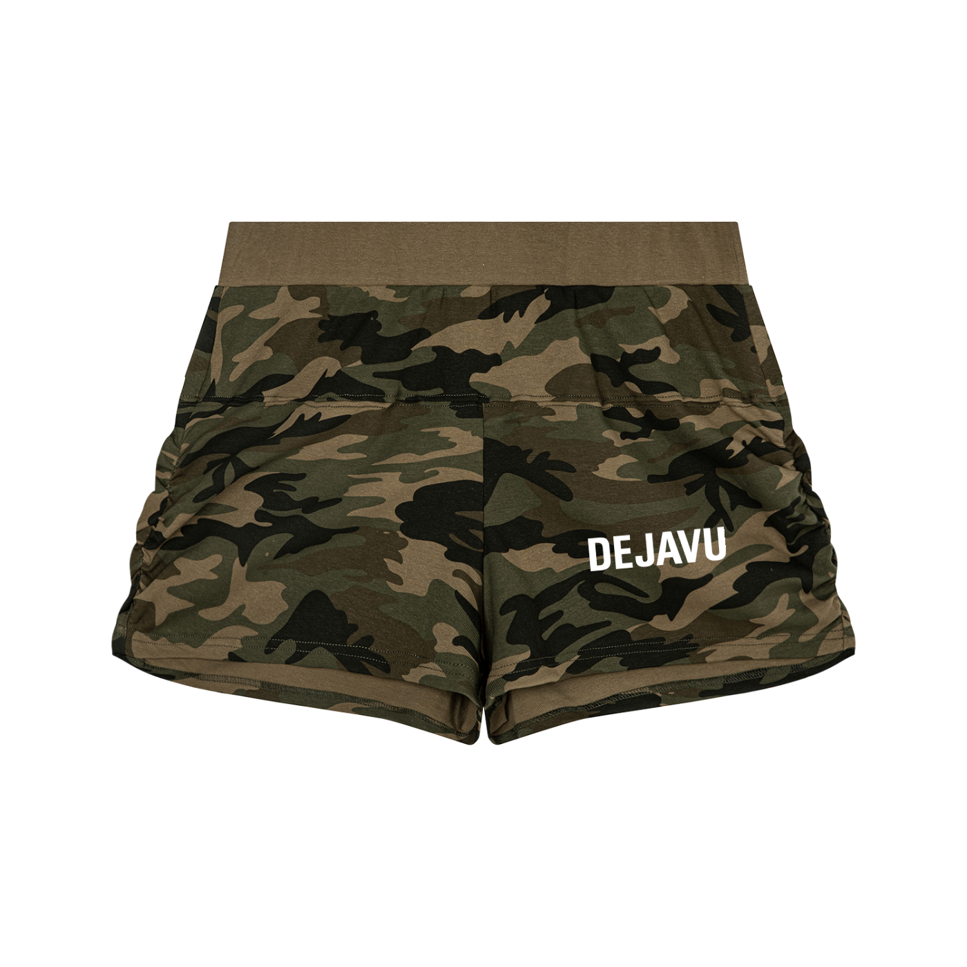 DEJAVU Women's Slim Camo Shorts