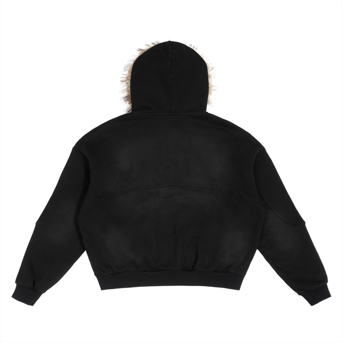 DEJAVU SUN FADE BOXY HOODIE