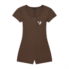 DEJAVU CROPPED ROMPER