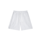Unisex Striped Loose Fit Shorts
