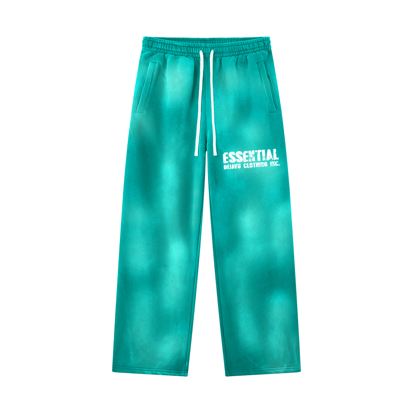 Unisex Sunfade Wide Leg Fleece Sweatpants