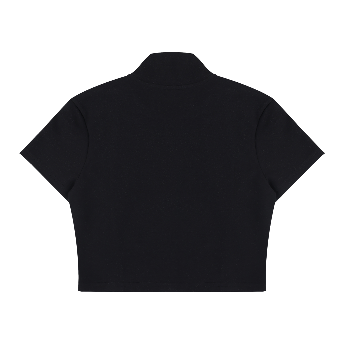 DEJAVU CROPPED ZIP TOP