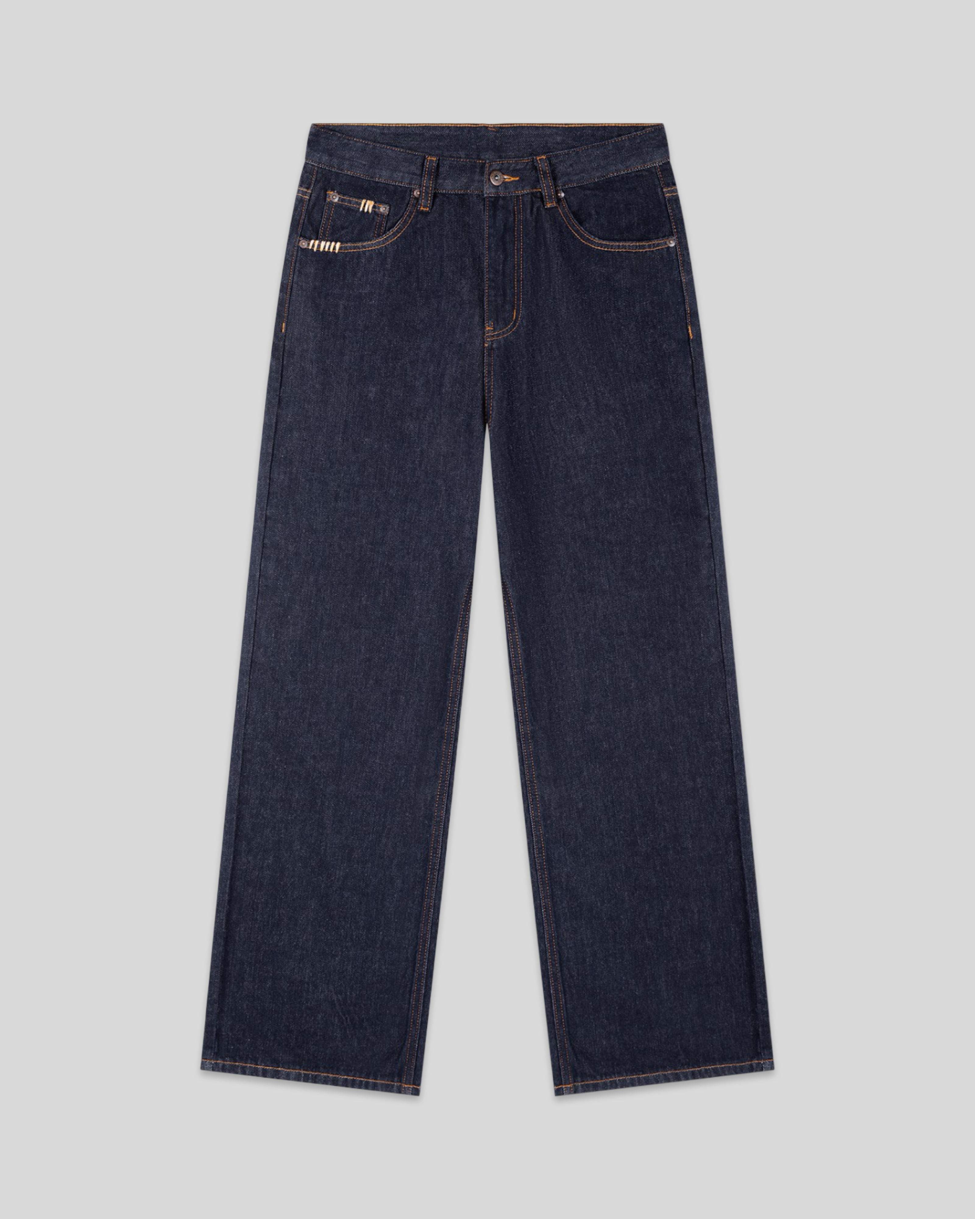 RE:VISION X DEJAVU  Heavyweight Straight Leg Denim Jeans