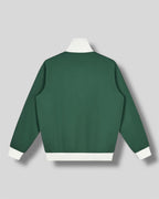 RE:VISION X DEJAVU Contrast Side Stripe Fleece Track Jacket
