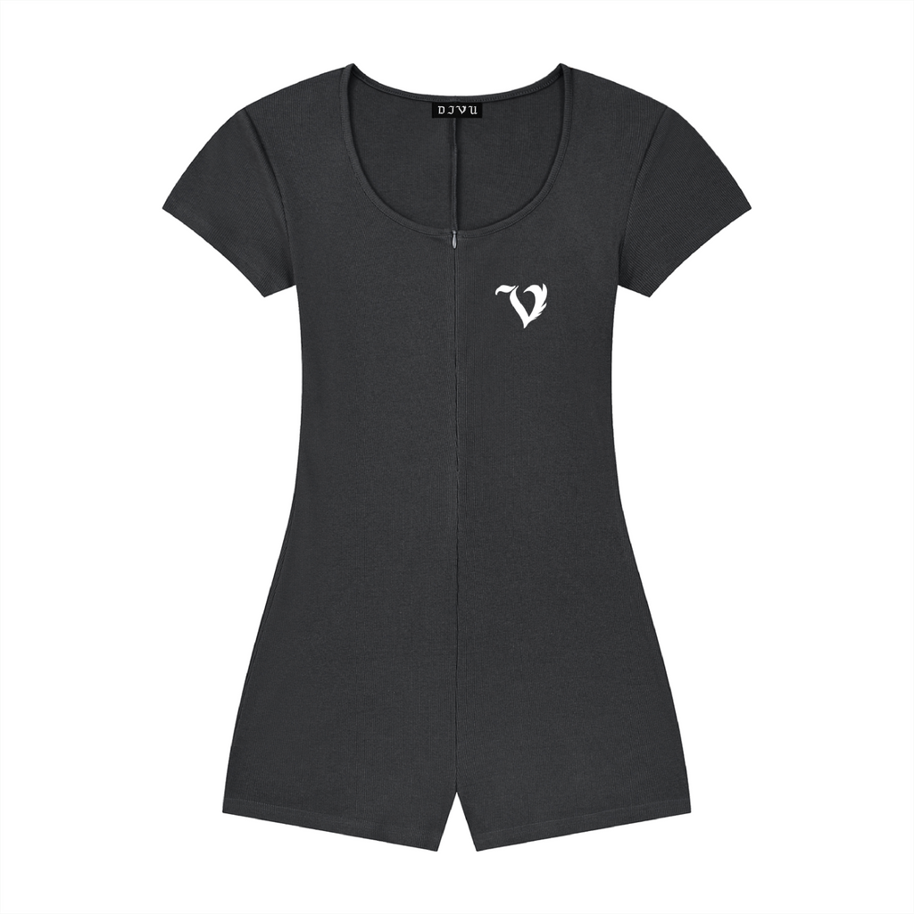 DEJAVU CROPPED ROMPER