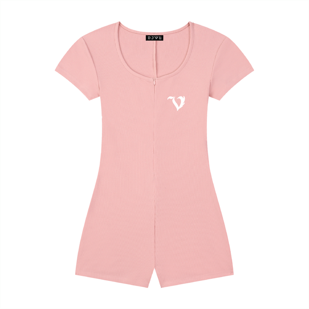DEJAVU CROPPED ROMPER
