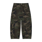 Men’s Camo Barrel Leg Cargo Pants