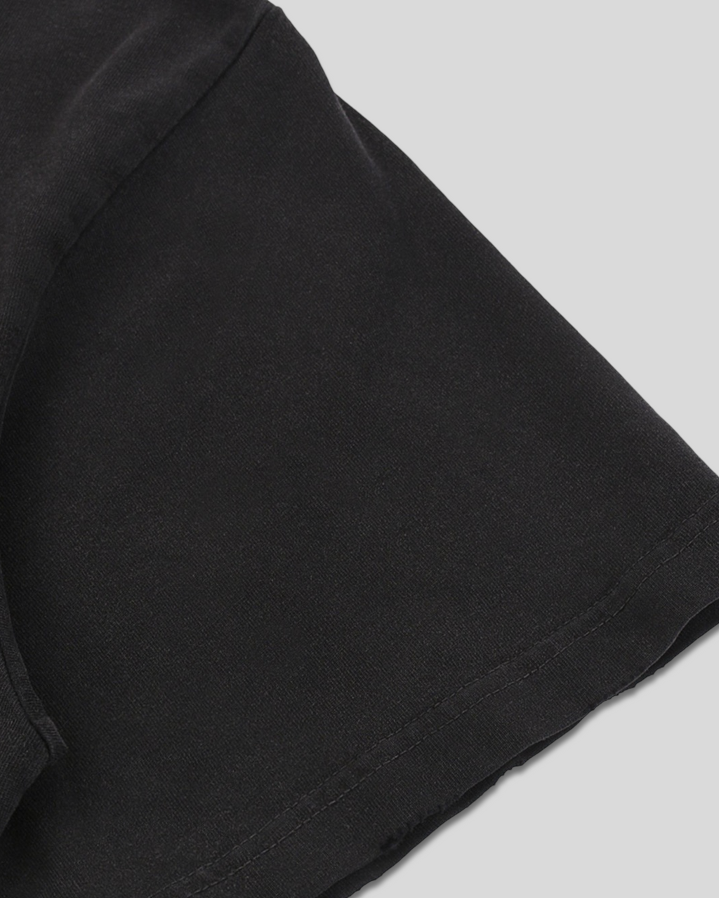Snow Washed Raw-Hem T-Shirt