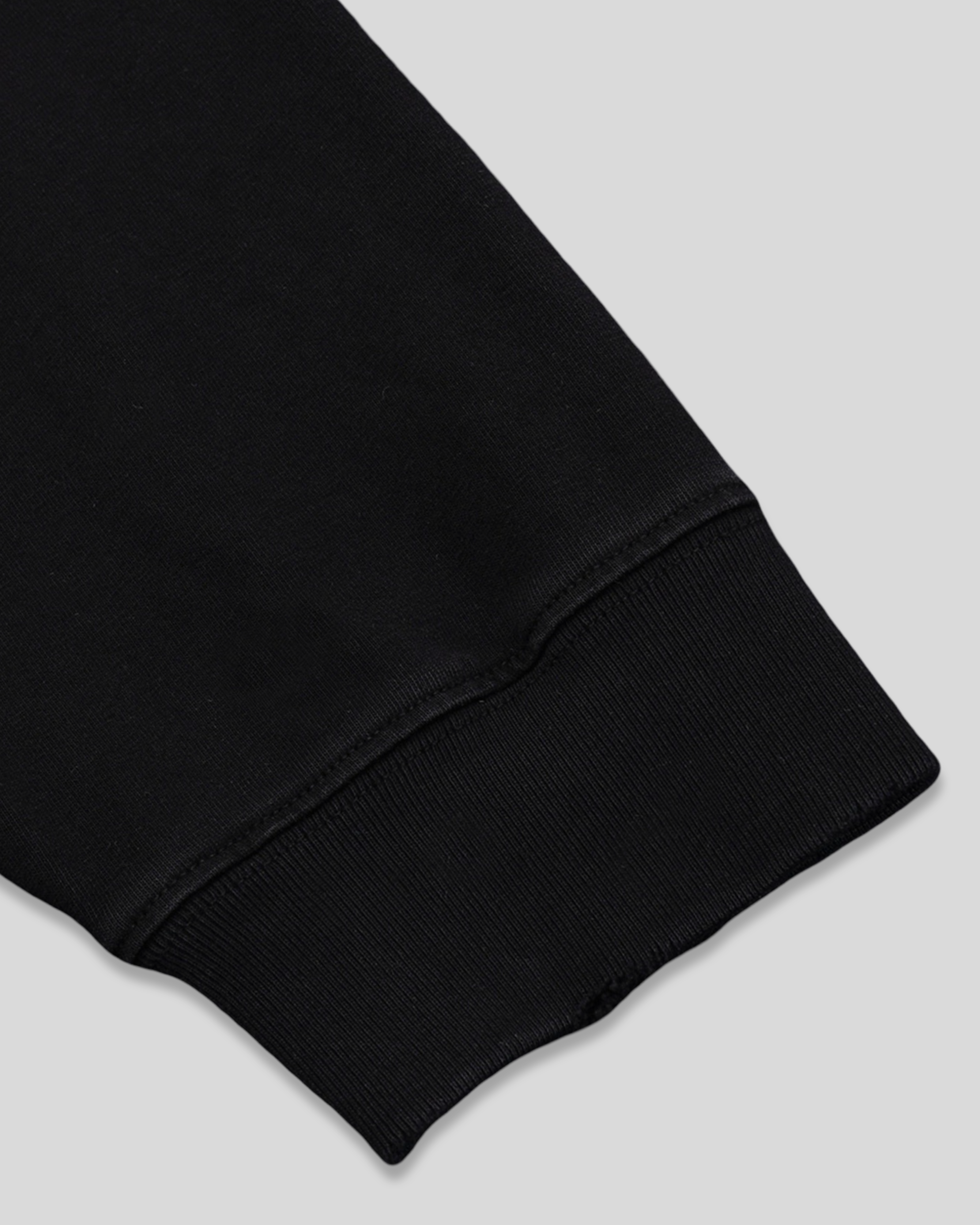 Snow Wash Raw Edge Cotton T-Shirt