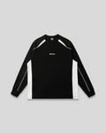 RE:VISION X DEJAVU  Contrast Panel Raglan Sweatshirt