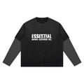 Unisex Vintage Wash Distressed Layer T-Shirt