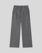 RE:VISION X DEJAVU  Snow Washed Tape Raw Edge Sweatpants