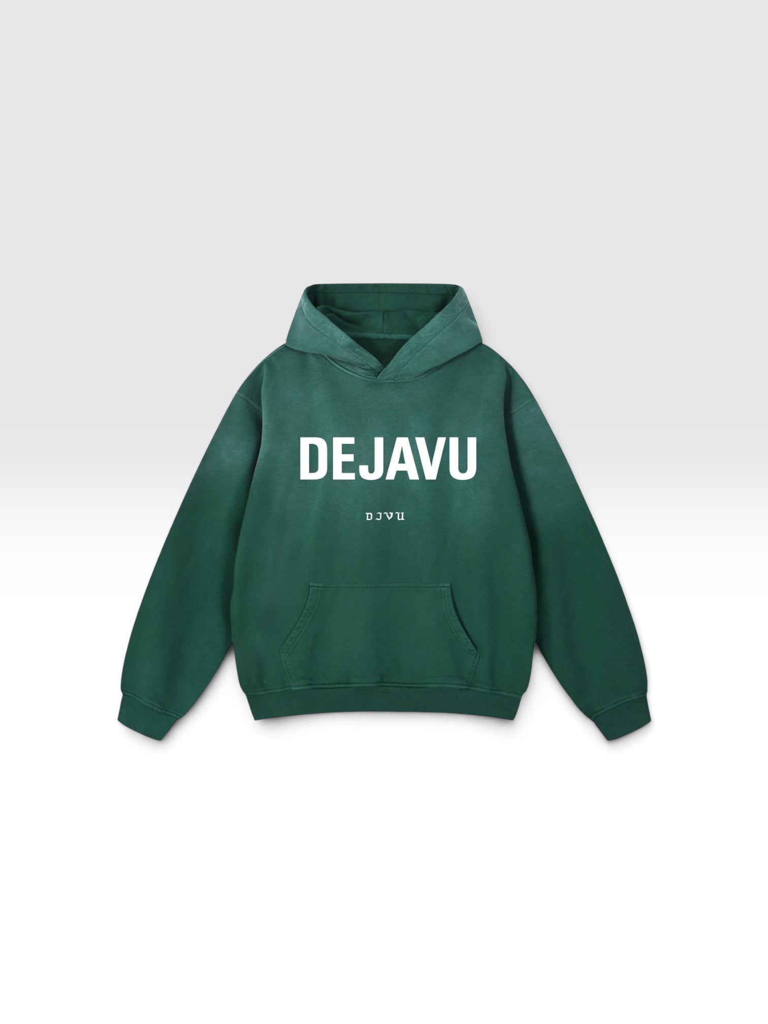 DEJAVU Heavyweight Sunfade Oversized Hoodie