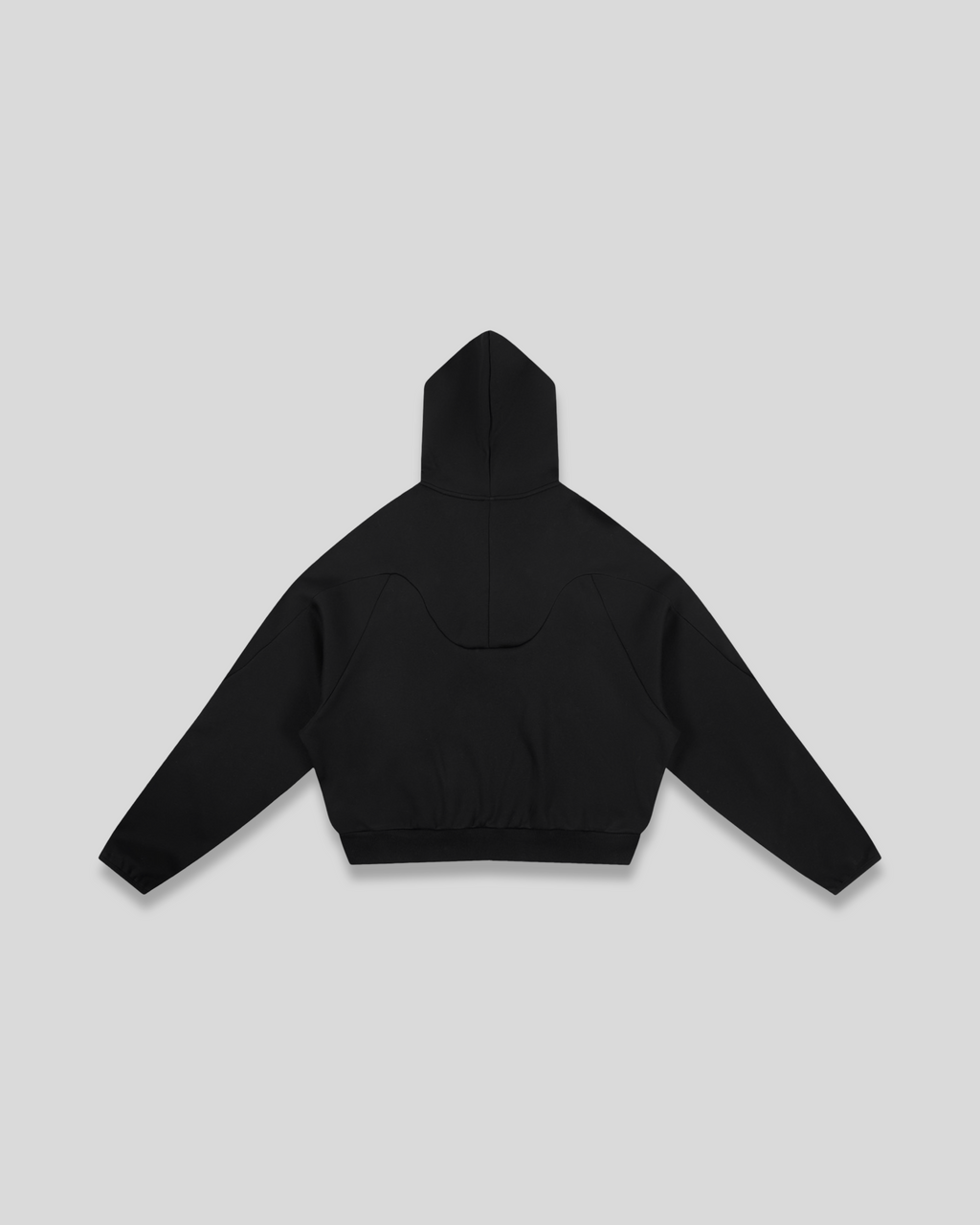 RE:VISION X DEJAVU Curved Panel Raglan Hoodie