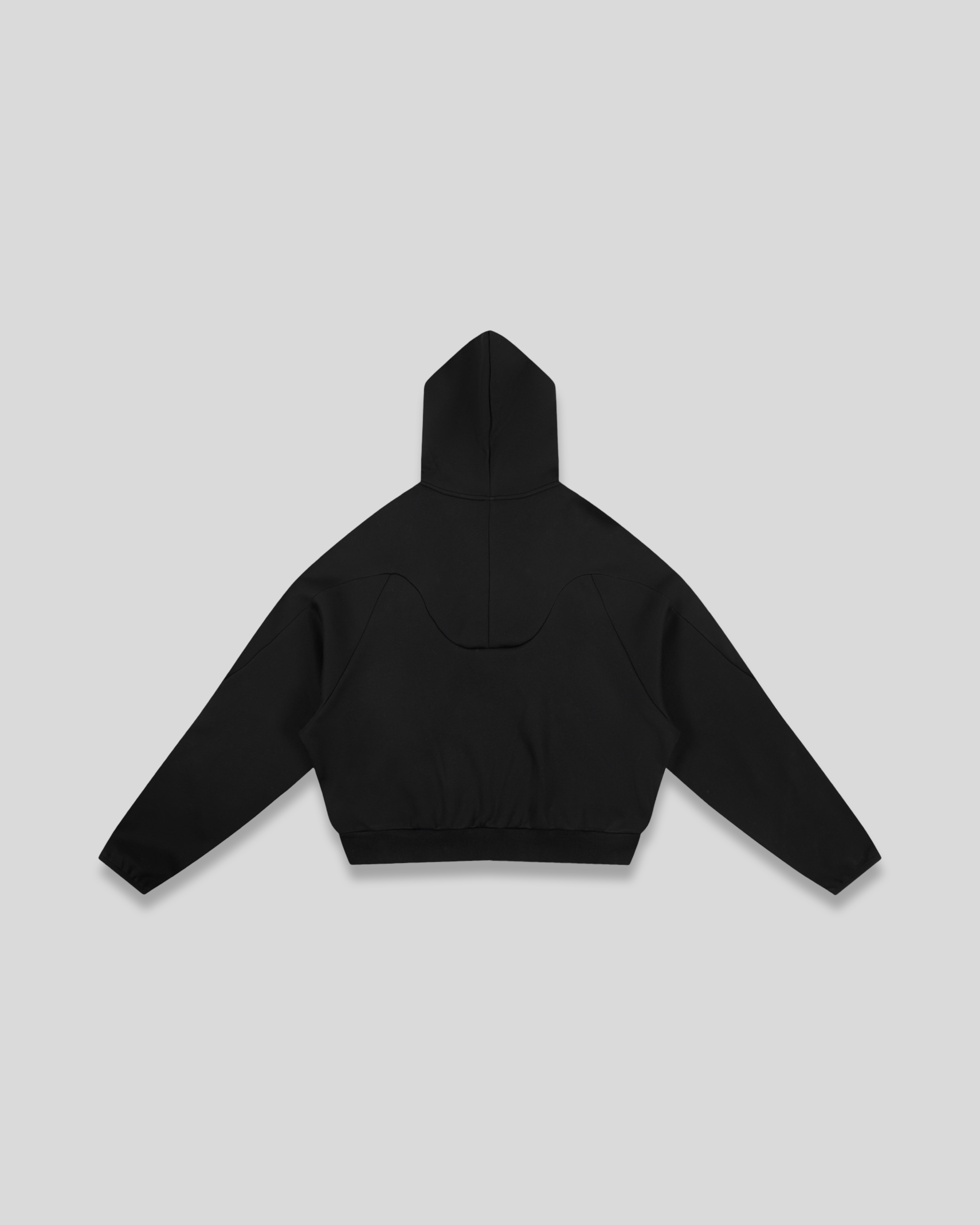 RE:VISION X DEJAVU Curved Panel Raglan Hoodie