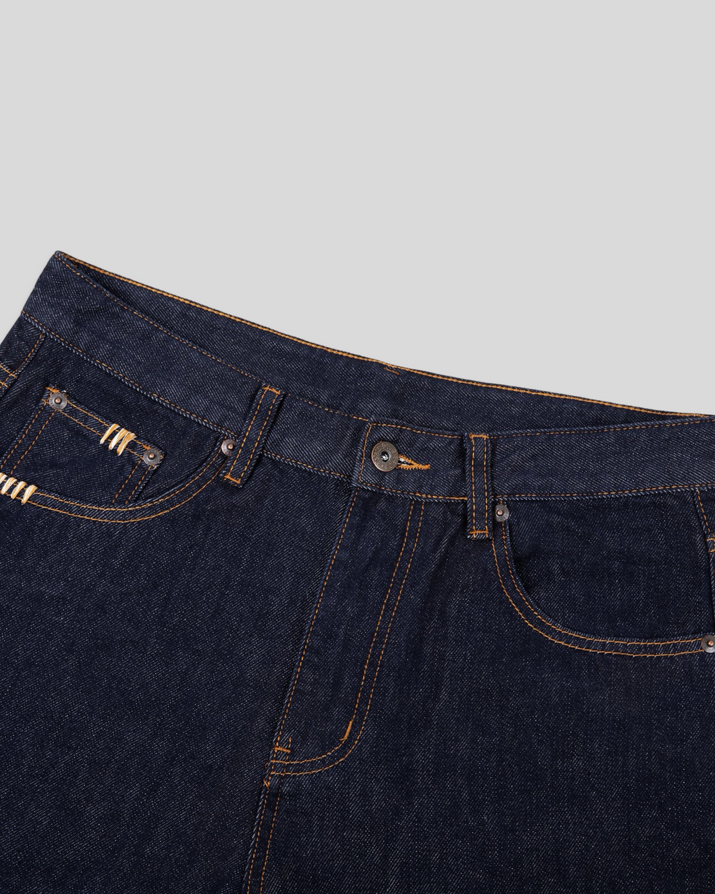 RE:VISION X DEJAVU  Heavyweight Straight Leg Denim Jeans