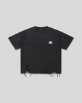 Snow Washed Raw-Hem T-Shirt