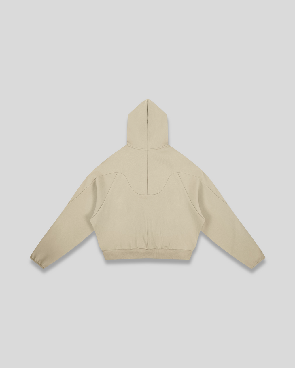 RE:VISION X DEJAVU  Curved Panel Raglan Hoodie