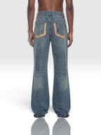 DEJAVU Vintage Wash Denim Jeans