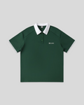 RE:VISION X DEJAVU Contrast Collar Raglan Polo Shirt