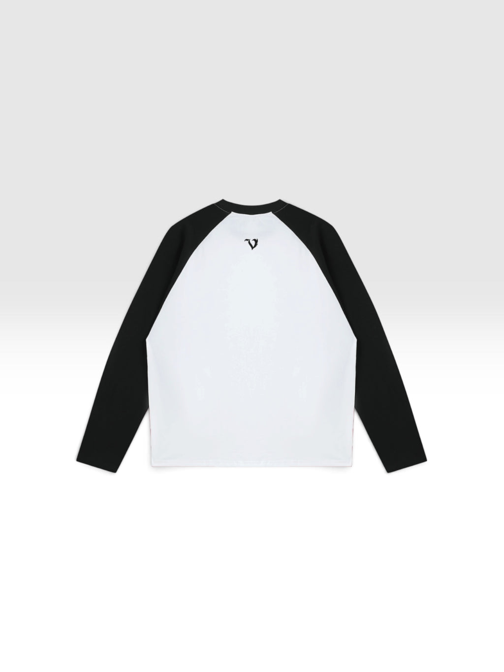 DEJAVU Color-Blocked Raglan Long-Sleeve T-Shirt