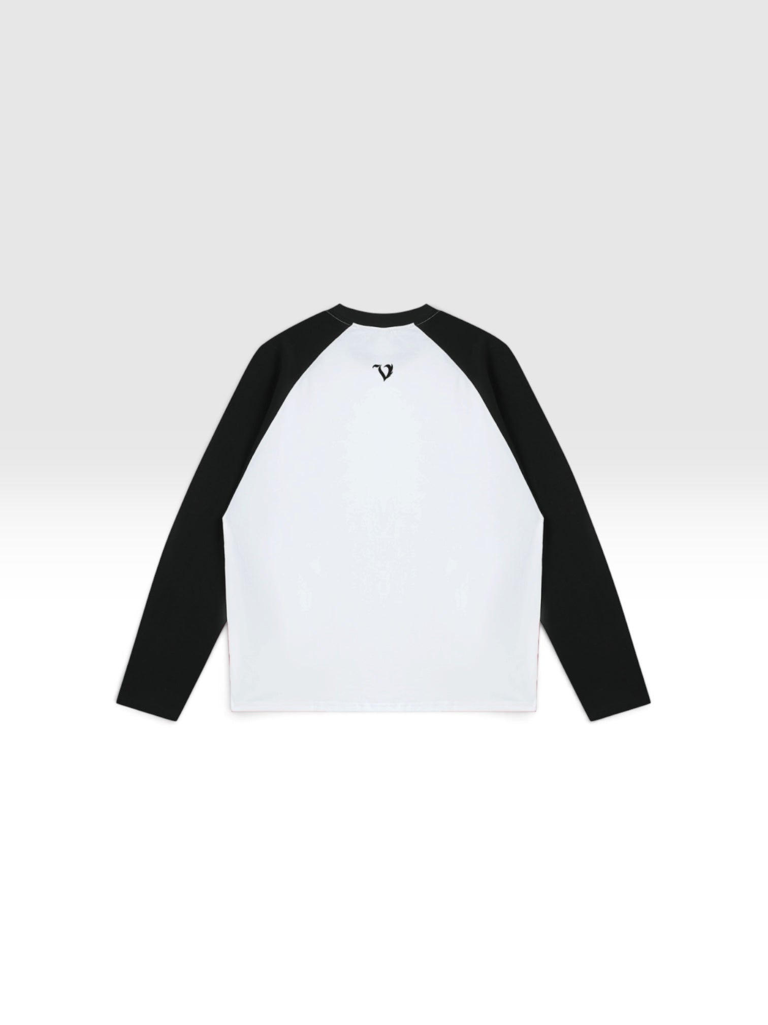 DEJAVU Color-Blocked Raglan Long-Sleeve T-Shirt