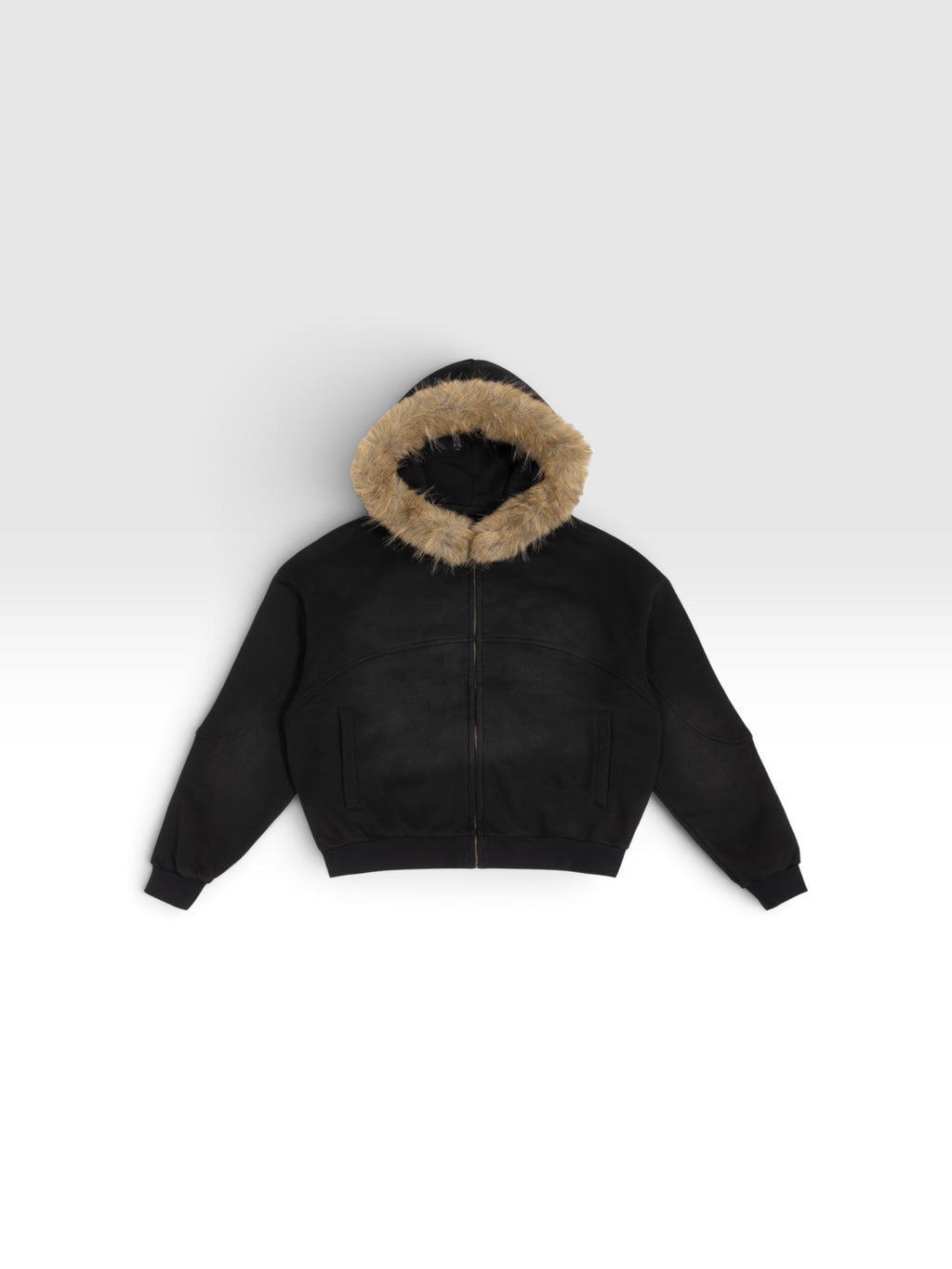 DEJAVU SUN FADE BOXY HOODIE