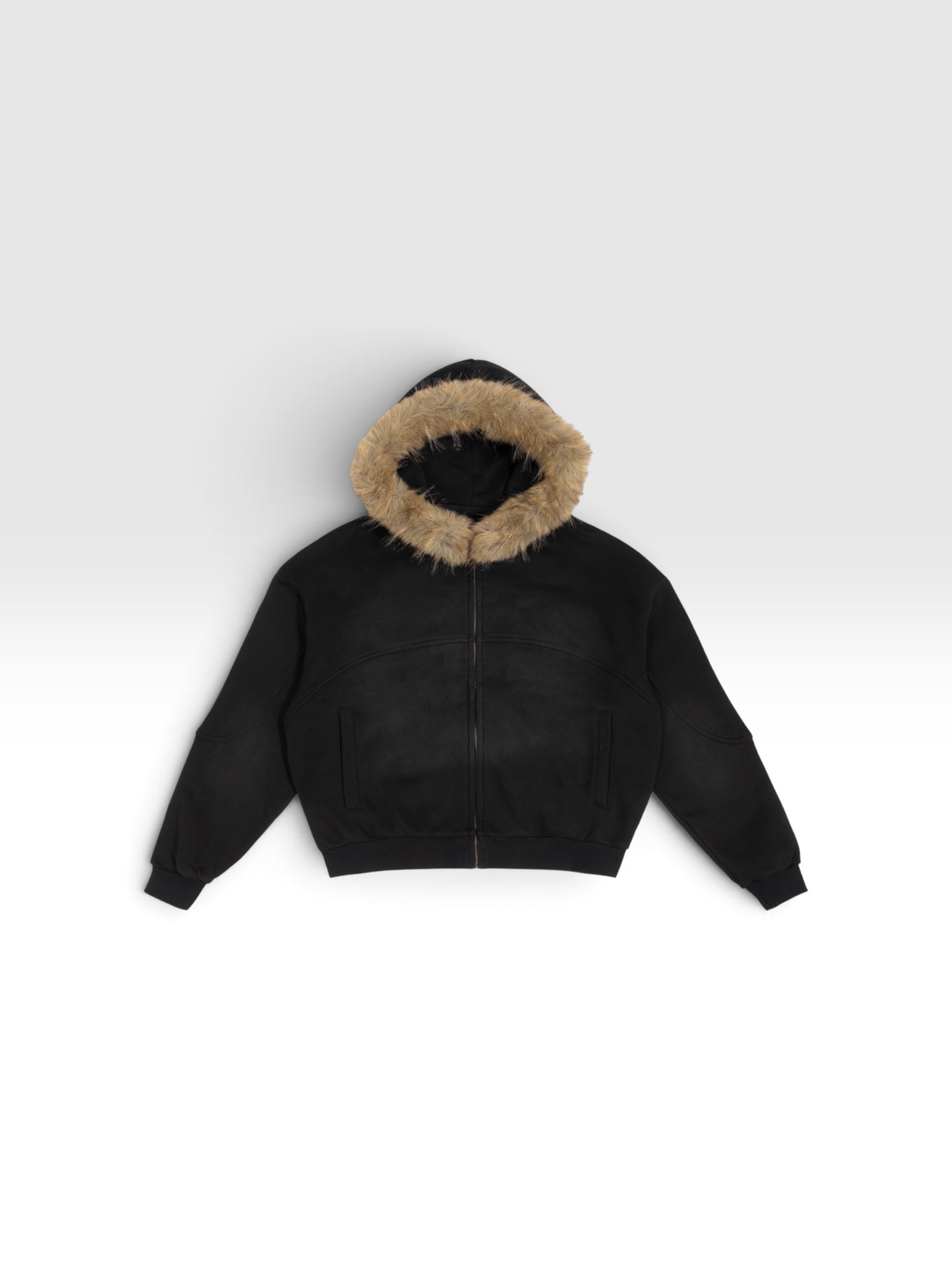DEJAVU SUN FADE BOXY HOODIE