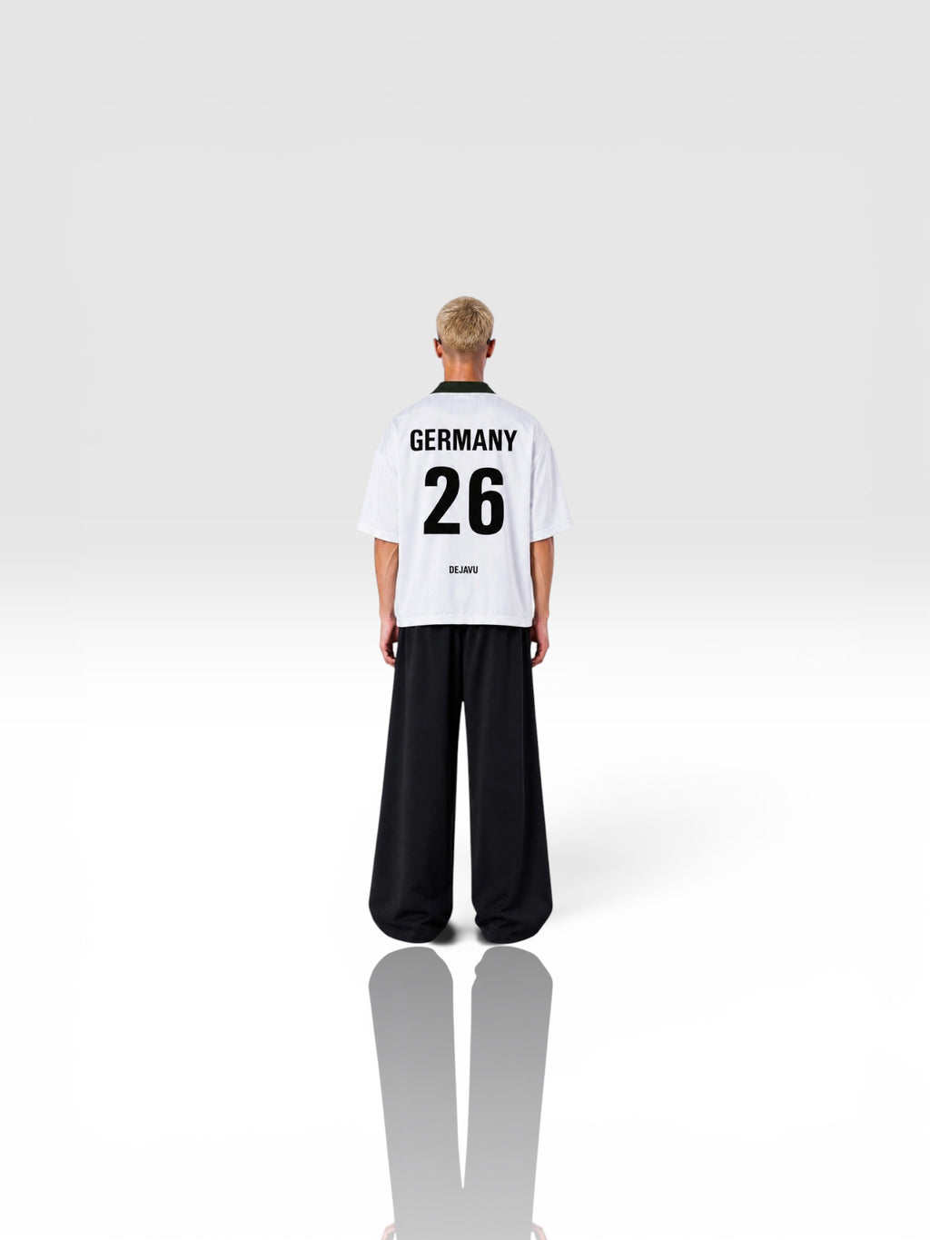 DEJAVU OVERSIZED CROPPED WORLD CUP POLO V2