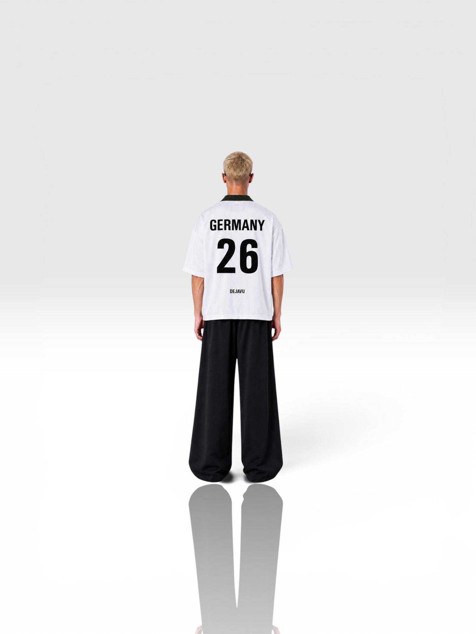 DEJAVU OVERSIZED CROPPED WORLD CUP POLO V2