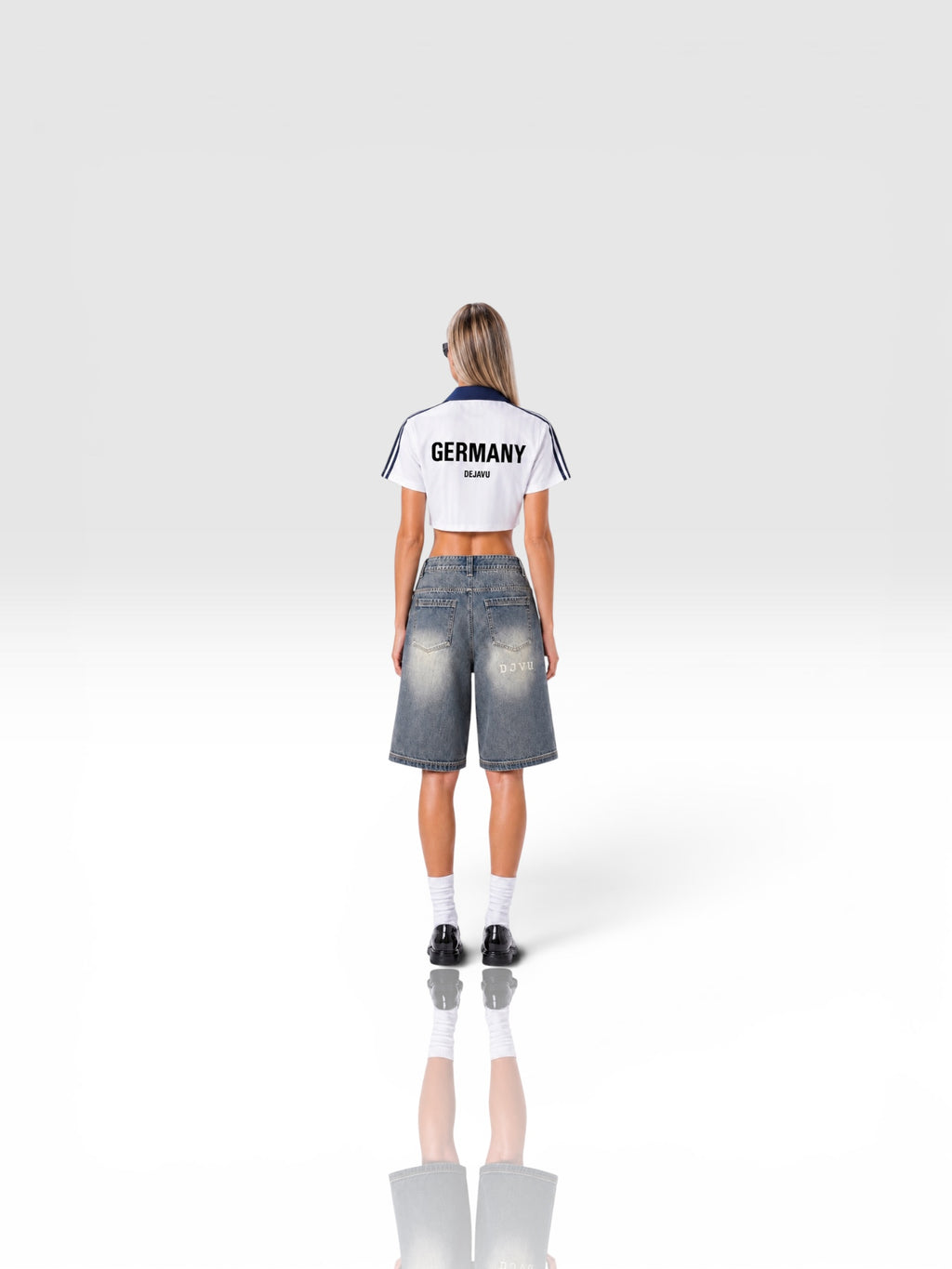 DEJAVU WOMEN CROPPED WORLD CUP JERSEY