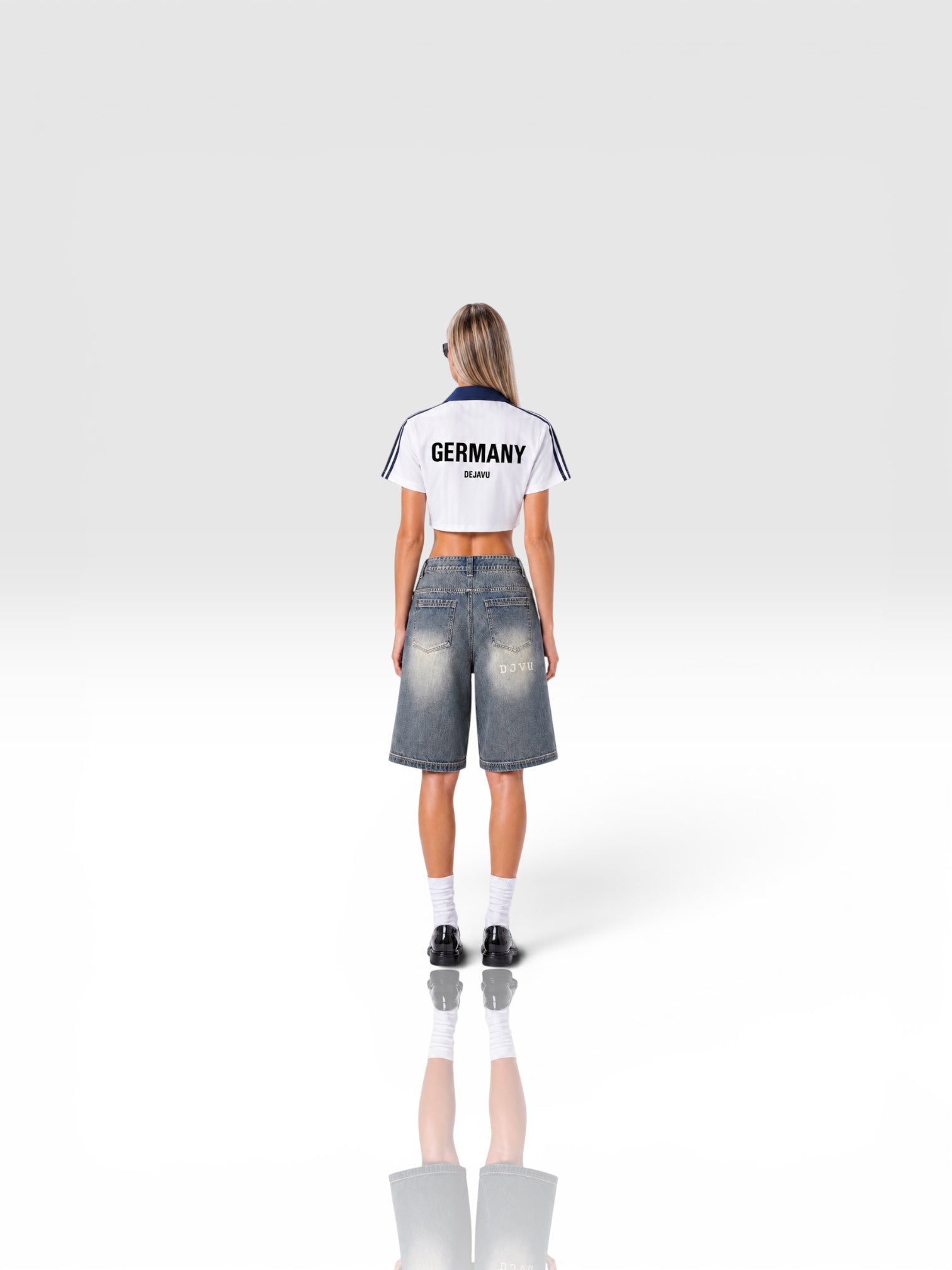 DEJAVU WOMEN CROPPED WORLD CUP JERSEY