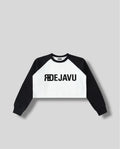 RE:VISION X DEJAVU  Raw Crop Sweatshirt