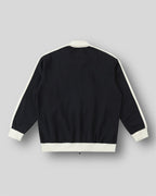 RE:VISION X DEJAVU Contrast Trim Stand Collar Jacket