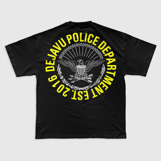 DEJAVU POLICE LOGO TEE