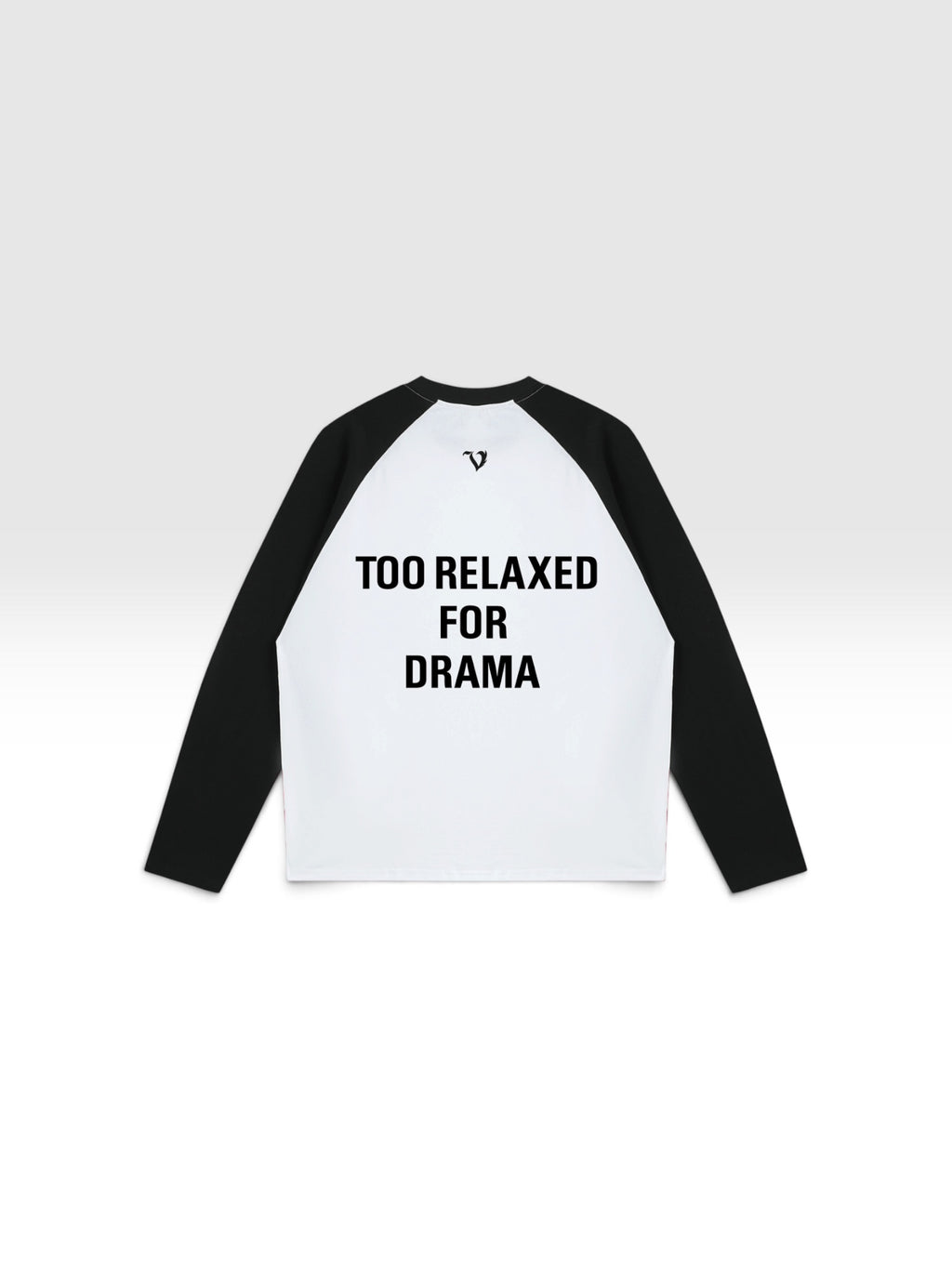 DEJAVU Color-Blocked Raglan Long-Sleeve T-Shirt