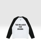 DEJAVU Color-Blocked Raglan Long-Sleeve T-Shirt