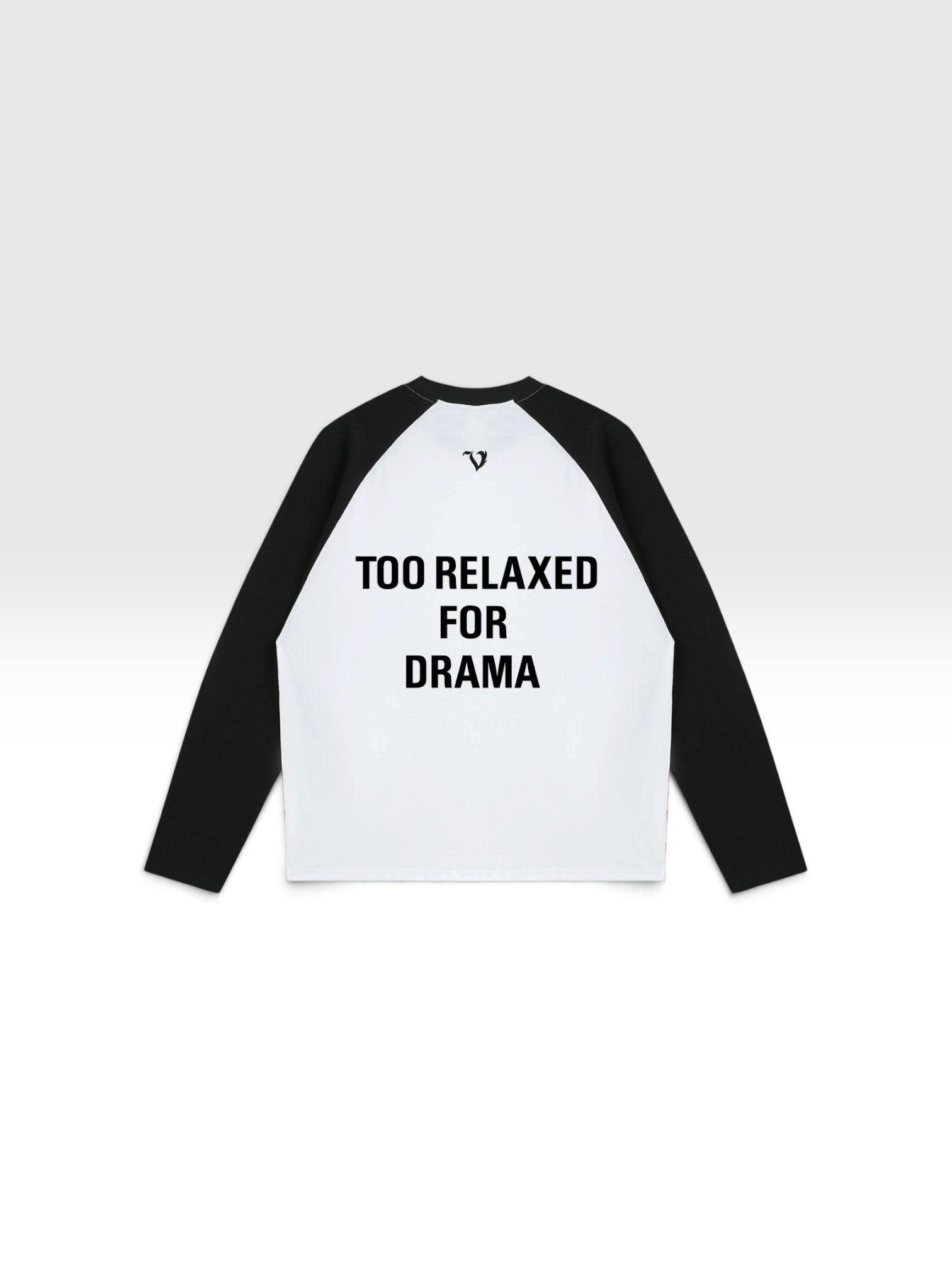 DEJAVU Color-Blocked Raglan Long-Sleeve T-Shirt