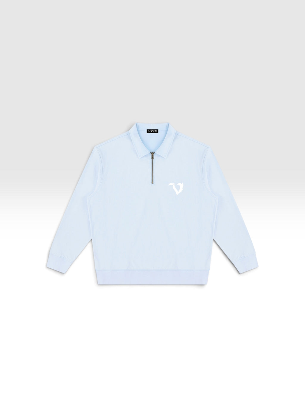 DEJAVU Unisex Vintage Wash Quarter-Zip Sweatshirt
