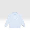 DEJAVU Unisex Vintage Wash Quarter-Zip Sweatshirt