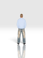 DEJAVU Unisex Vintage Wash Quarter-Zip Sweatshirt